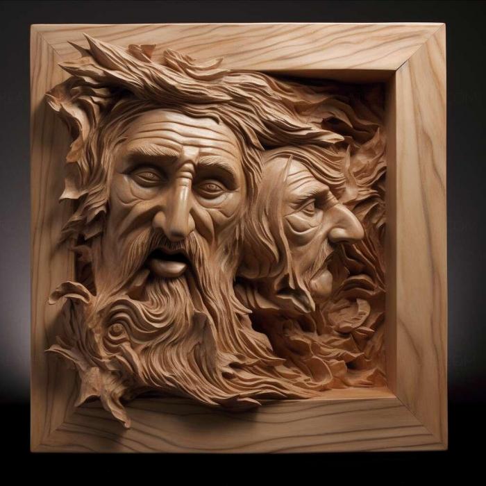 نموذج ثلاثي الأبعاد لآلة CNC 3D Art 